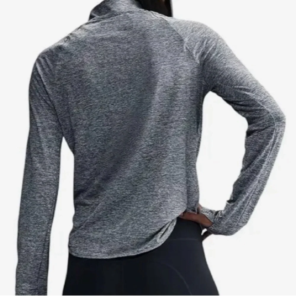 Women’s Nike Swift Dri-Fit Ultraviolet 1/4 Zip Running Top Shirt Medium MSRP $70 - Picture 6 of 6